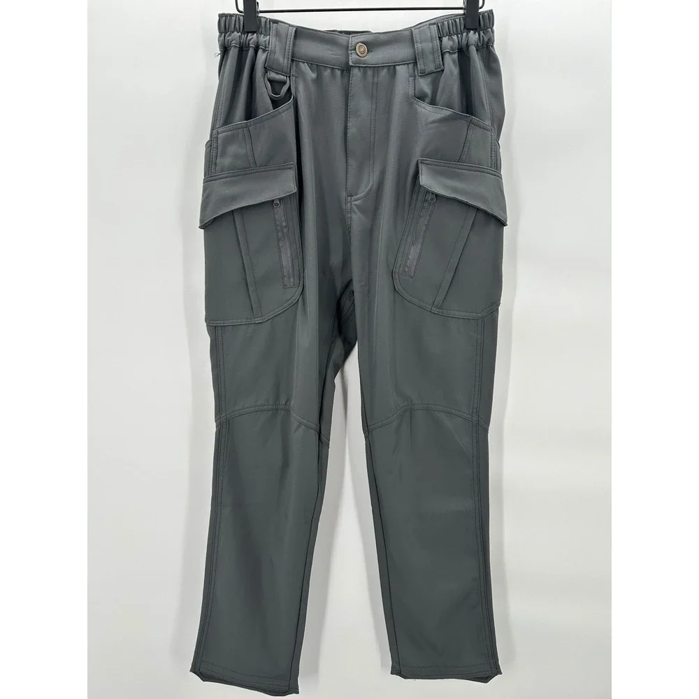 2 PAIR‎ Tactical Series Men Cargo Pants Grey Black Work Utility Size Small